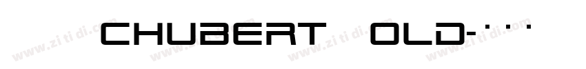 TR Schubert Bold字体转换